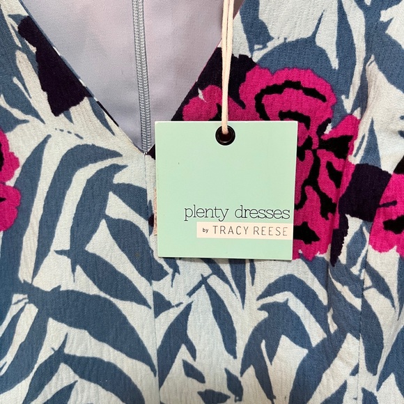 Plenty by Tracey Reese cotton dress with belt size 4 - Picture 9 of 9